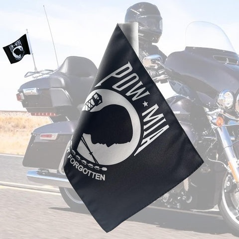 ROMASO Pow Mia flag with durable UV-protected material