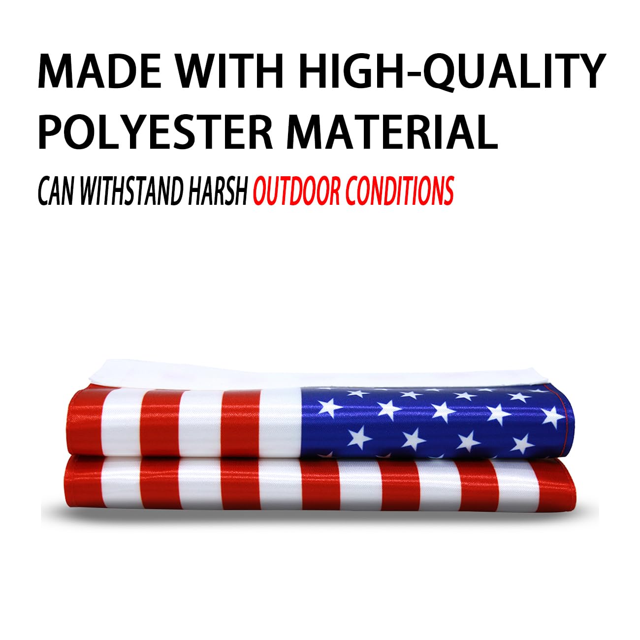 ROMASO 6x9 US flag in package ready for install.