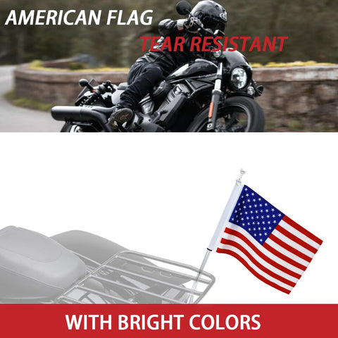 ROMASO UV-coated flag delivers fade resistance and vivid colors.