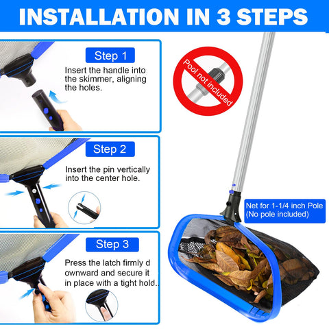 ROMIVO ultra-fine 550-micron mesh traps tiny debris efficiently.