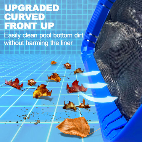 ROMIVO weighted bottom design keeps the net stable while cleaning.
