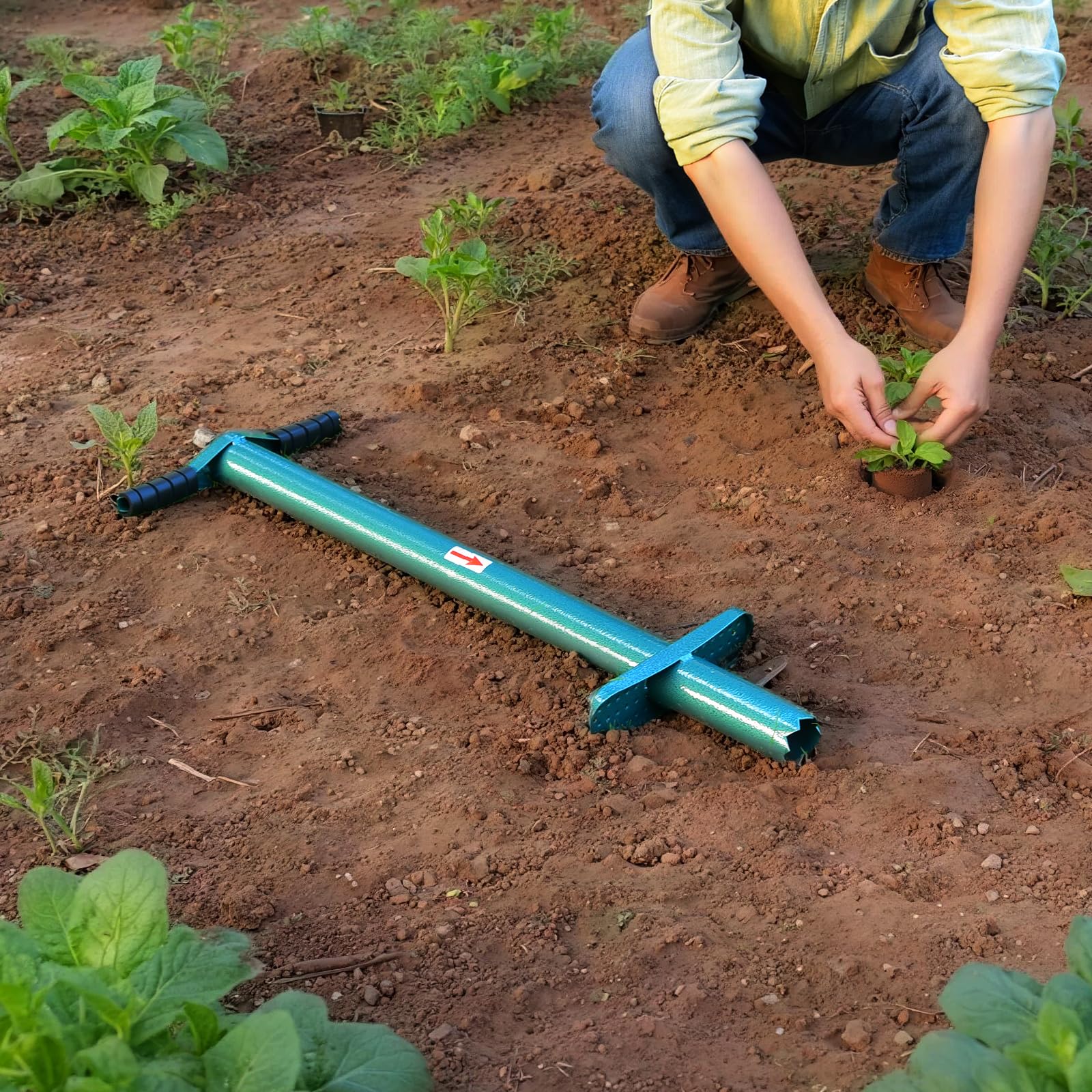 Rondauno soft-grip handleprovides comfortable control during use
