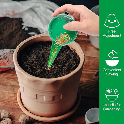 Rongkey green seedling widger for clean soil loosening and transfer.