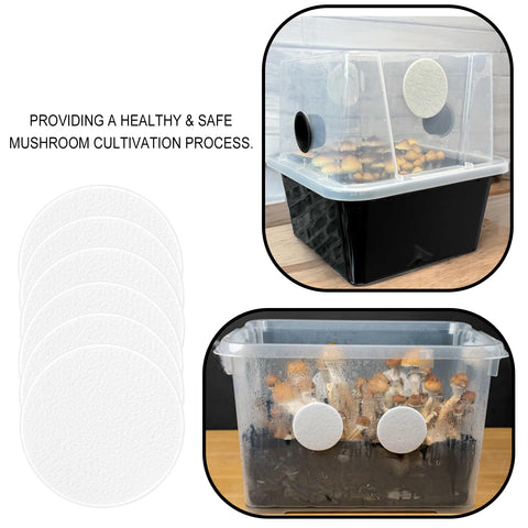 RonJea 24-piece filter disc set supports various monotub sizes.
