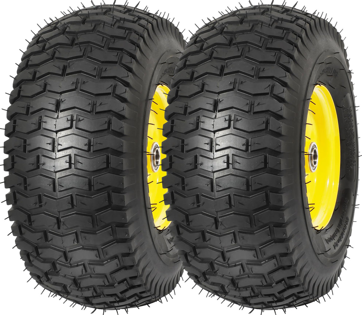 RONPOW 15x6-00-6nhs side view confirms rugged construction for reliable mowing.