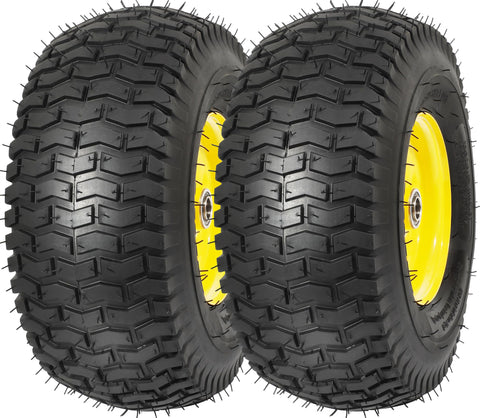 RONPOW 15x6-00-6nhs side view confirms rugged construction for reliable mowing.