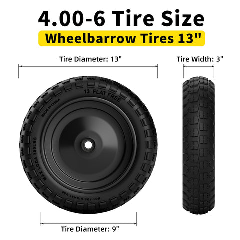 RONPOW all-terrain tread provides stable traction across surfaces