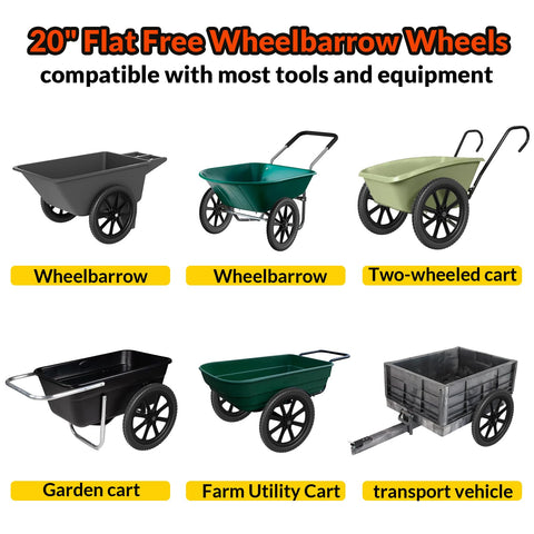 RONPOW tread design provides strong traction on wet grass