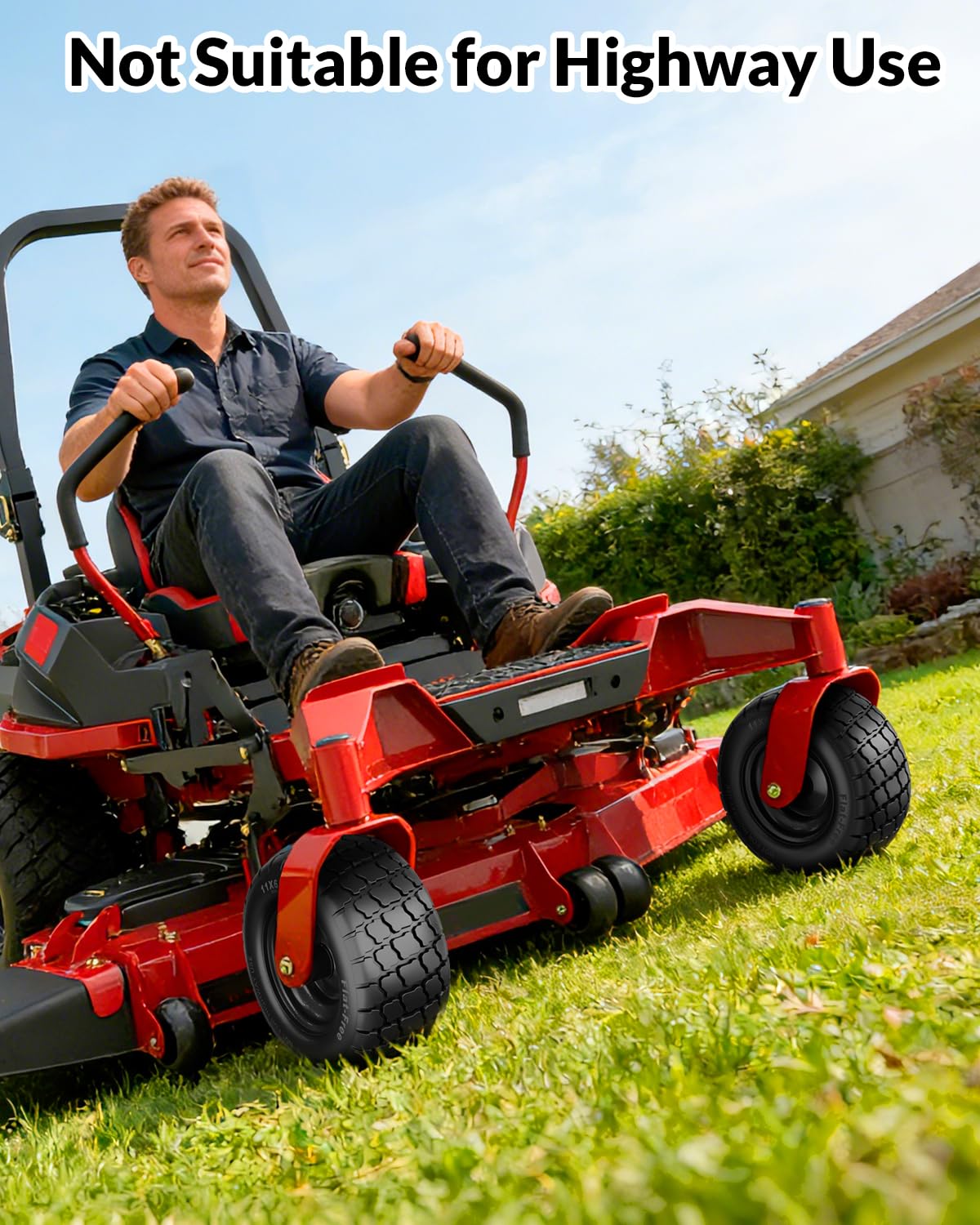 RONPOW explosion-proof design offers long-lasting stability during yard work.
