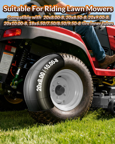 RONPOW puncture-resistant layers help prevent air leaks during mowing and towing.