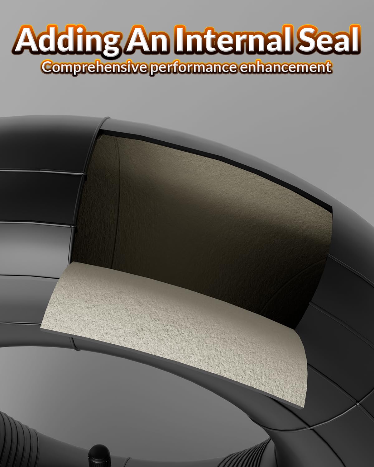 RONPOW reinforced design minimizes deformation during mowing and towing tasks.