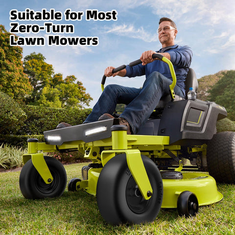 RONPOW traction on wet surfaces provides strong grip for mowing.