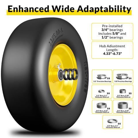 RONPOW universal compatibility fits most zero-turn mowers and garden tractors