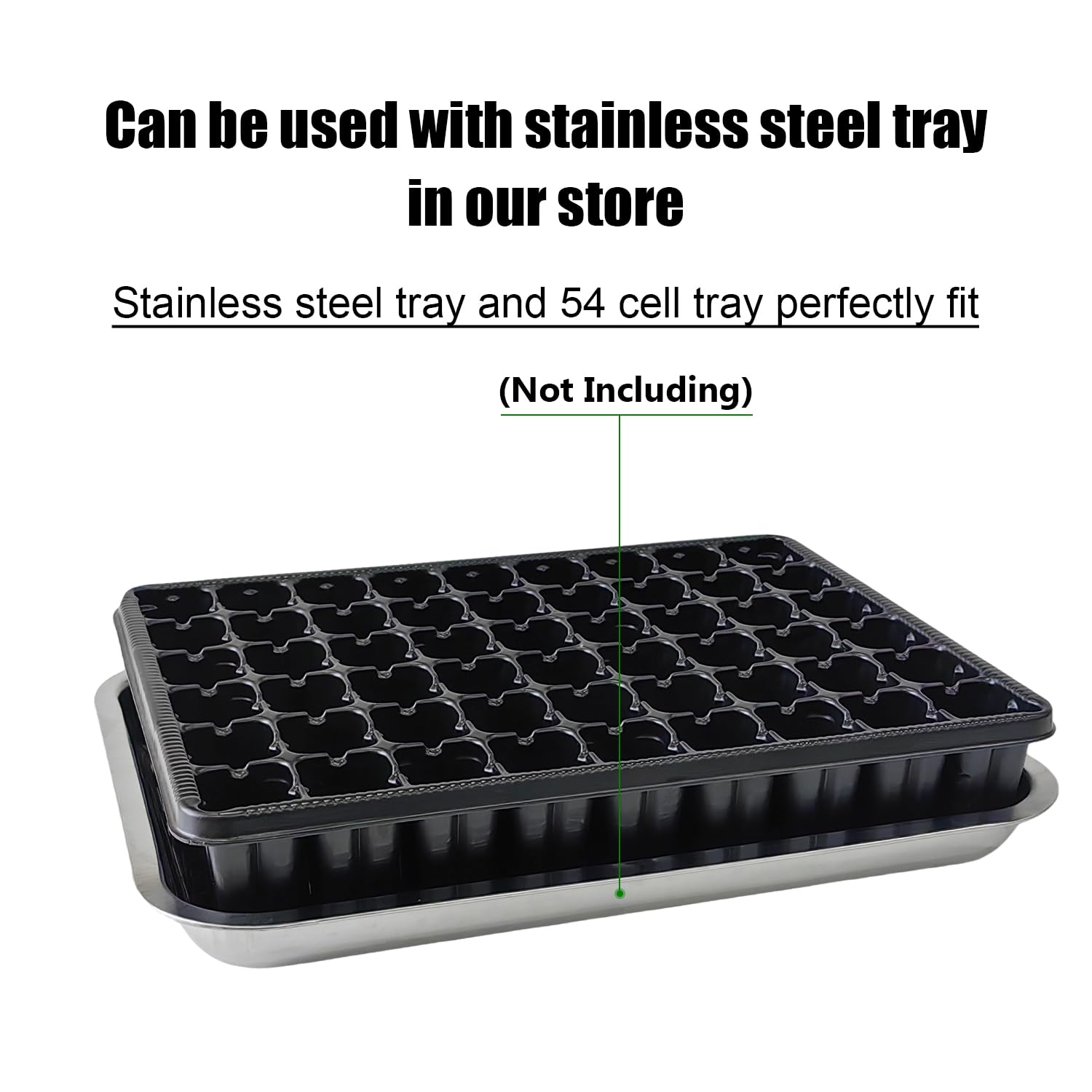 RooTrimmer seed tray showcased in an indoor garden setup for year-round growing.