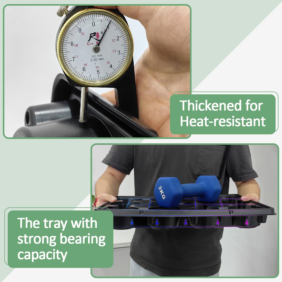 RooTrimmer bottom-clearance-0-2-inch design promotes soil gas exchange.