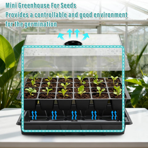 RooTrimmer 24 2-inch cells per tray for strong root growth