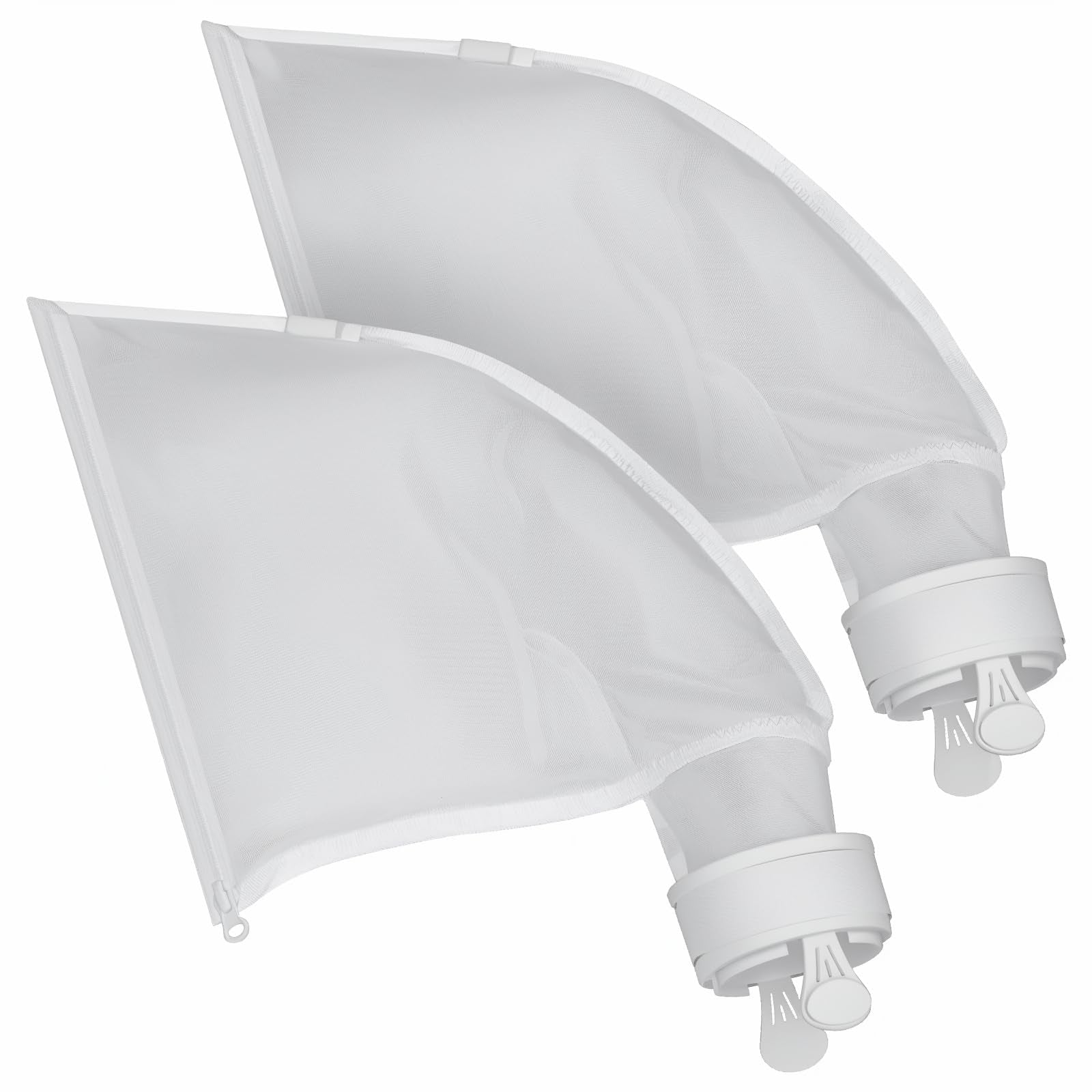 Roocn spa part pool cleaner bags with 360° zipper mesh for Polaris units, promoting smooth debris capture.