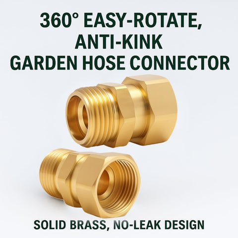 ROOGSIH anti-kink performance keeps hoses tidy during car washing and pet baths.
