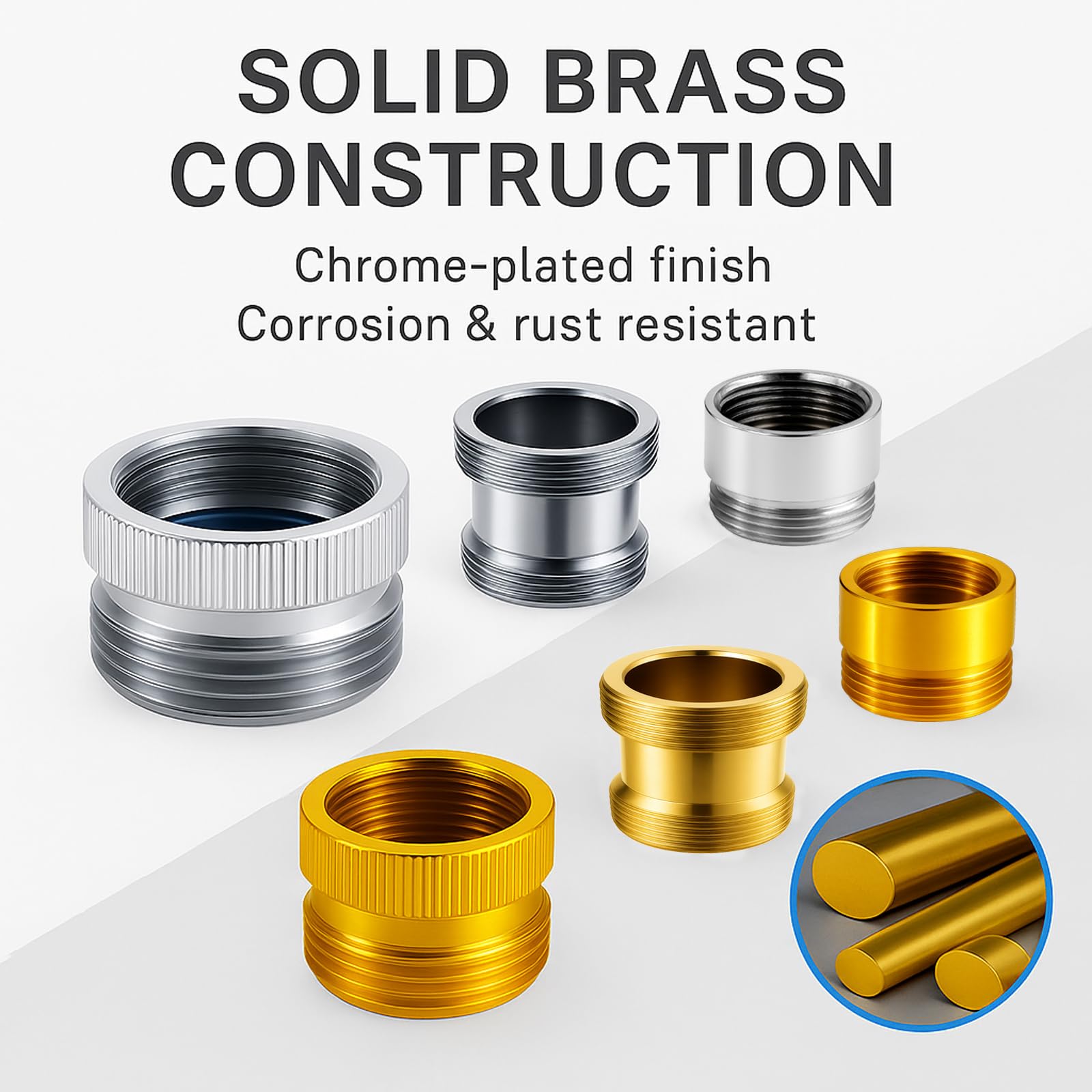 ROOGSIH quick tool-free install enables fast setup on hoses.