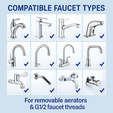 ROOGSIH solid brass construction resists corrosion for long-lasting reliability.