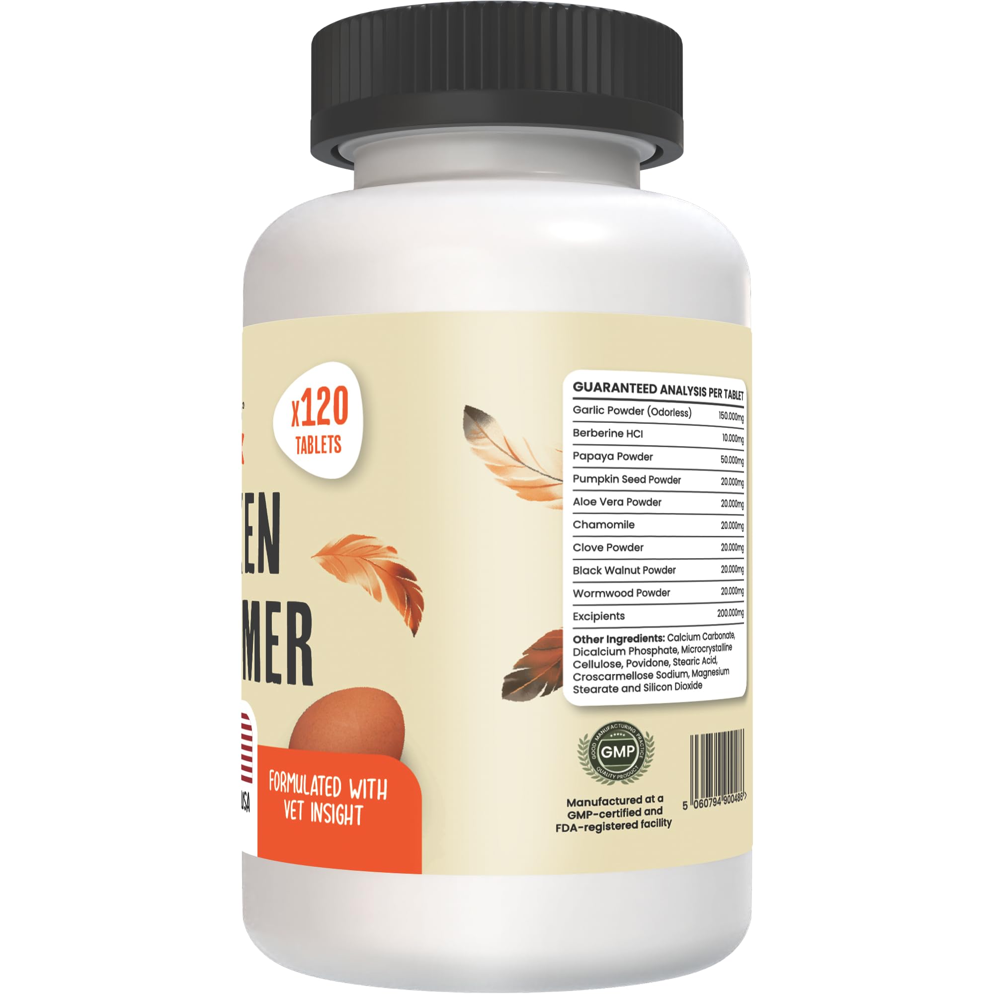 Roosty's Naturals De-Wormer supports use across all ages