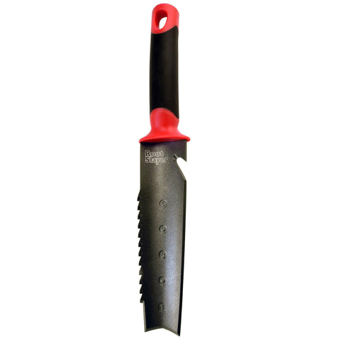 Root Slayer 16211 garden knife with serrated blade for tough digging and root cutting.