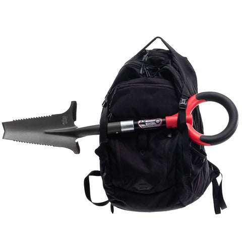 Root Slayer compact tool with ergonomic grip.