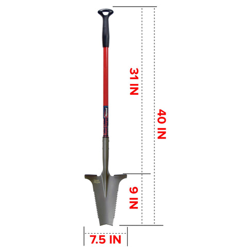 Root Slayer Nomad fiberglass shaft for stable control