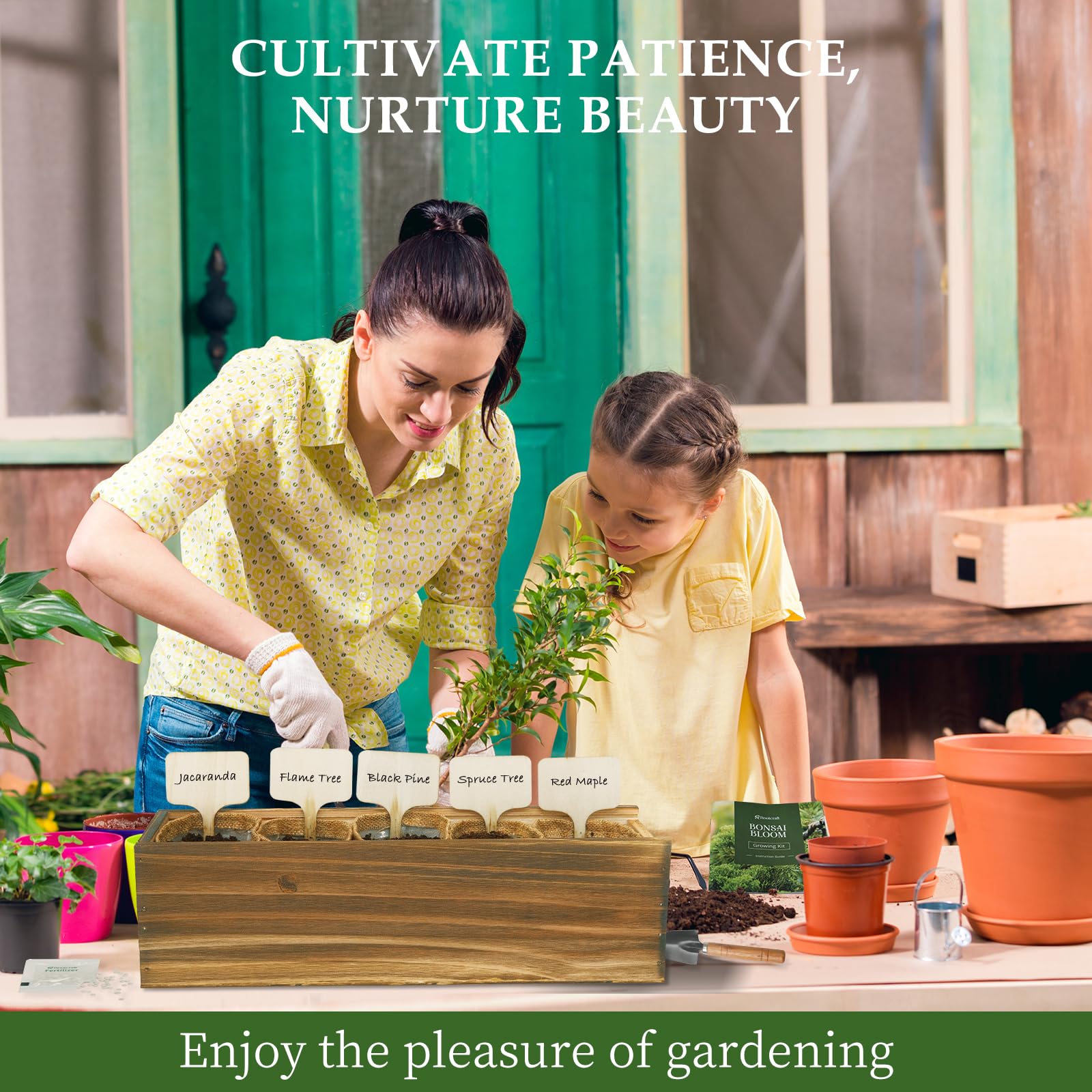 ROOTCRAFT burlap pots image highlights eco friendly planters for small spaces.