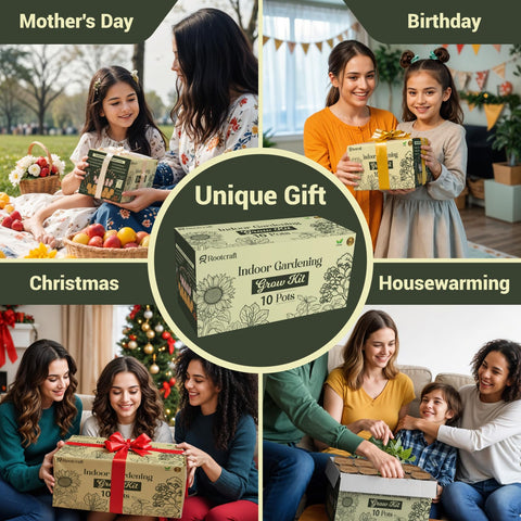 ROOTCRAFT gift-ready packaging ideal for holidays and special occasions