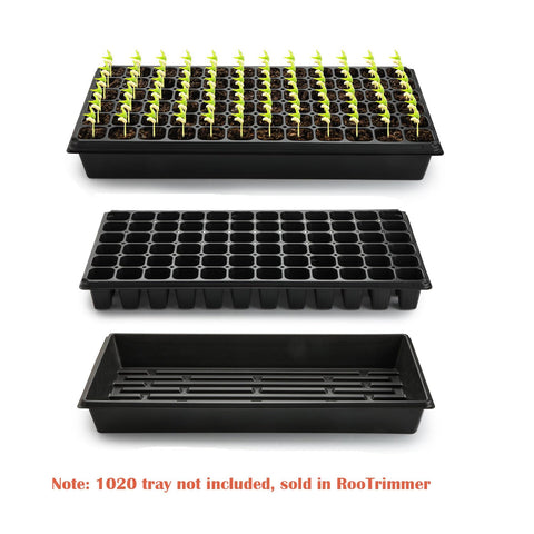 RooTrimmer 10-pack seedling trays ideal for home gardens and micro-farms.