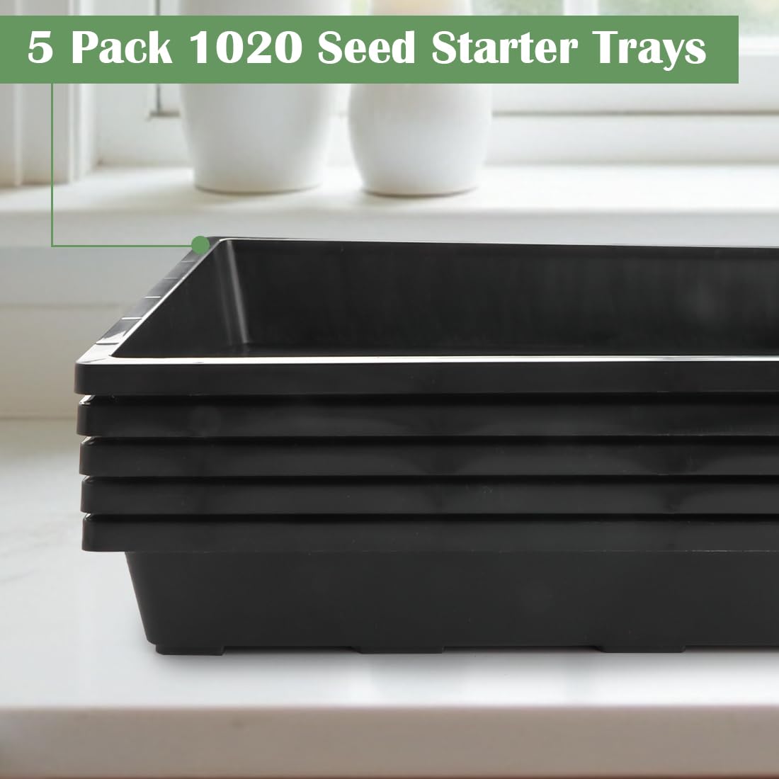 RooTrimmer 1020 BPA-free plastic seed starting safe for plants.
