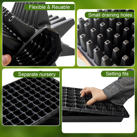 RooTrimmer 1020-tray compatible setup for seamless transplanting.