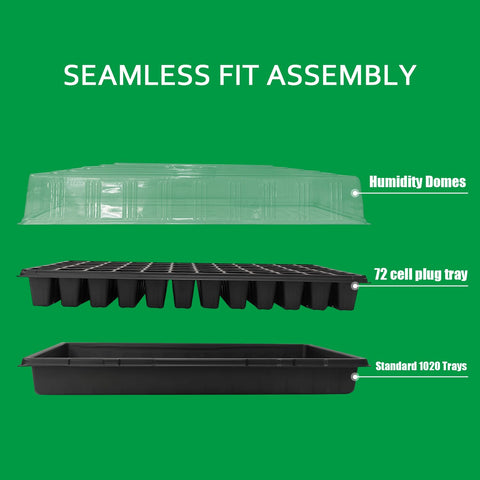 RooTrimmer 1020 tray made from heavy-duty plastic for durability.