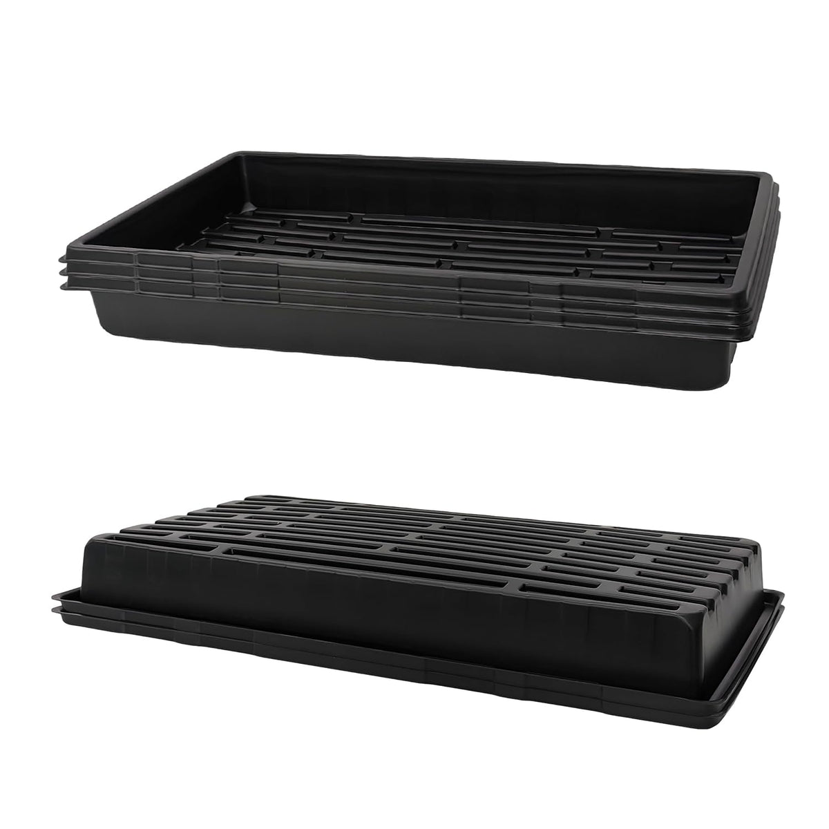 RooTrimmer 1020 tray top dimensions for greenhouse setup and seedling organization.