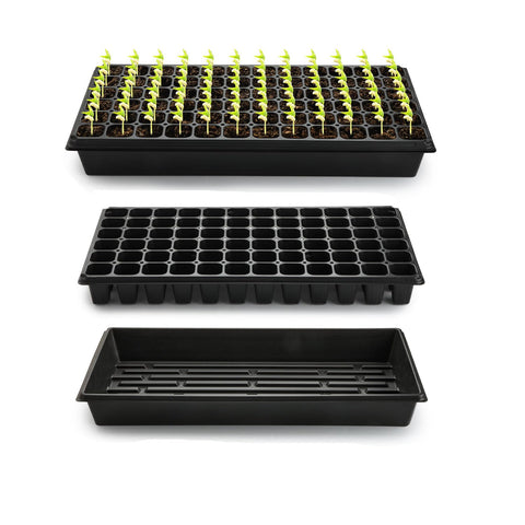 RooTrimmer 1020 trays no holes top view showing sturdy base for stable watering