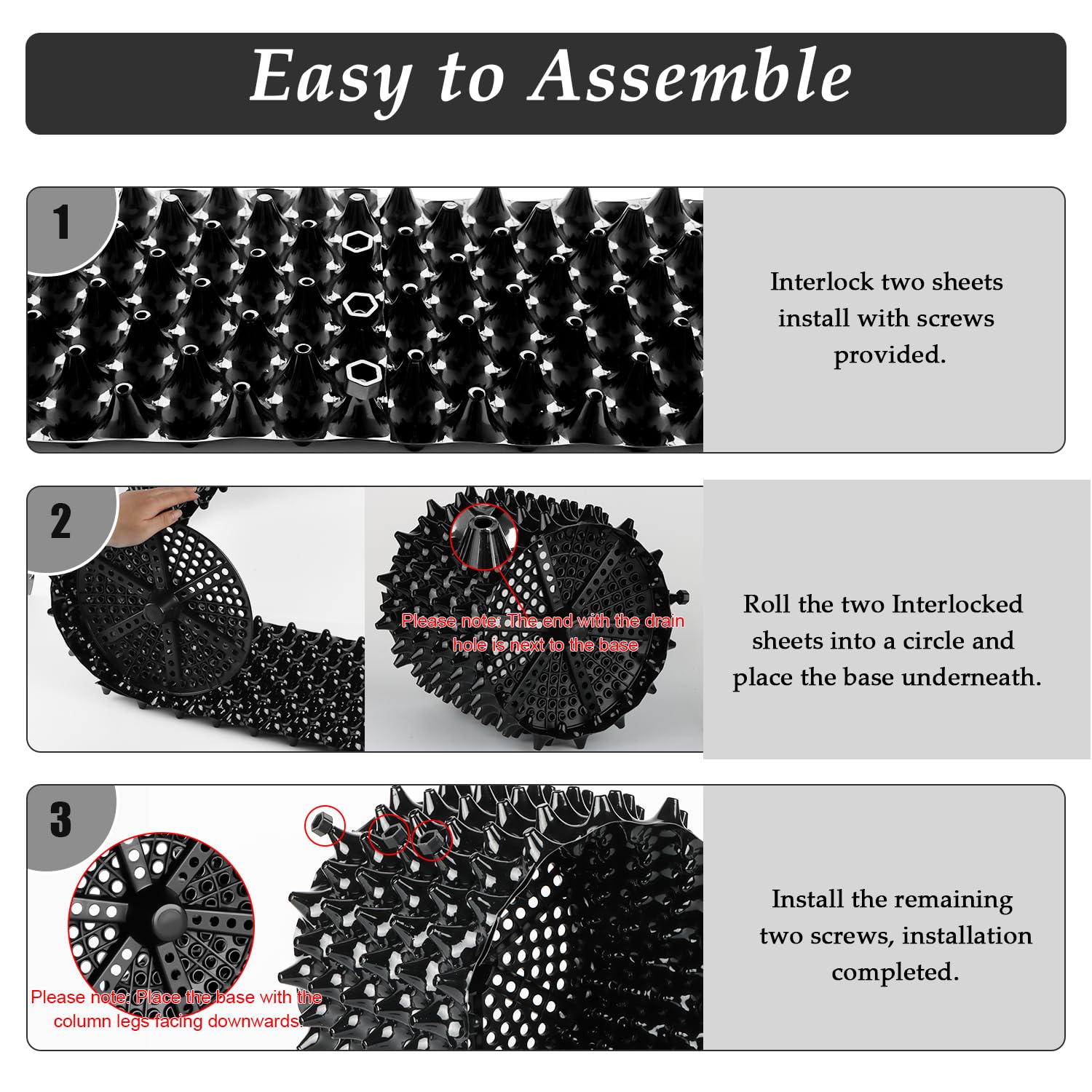 RooTrimmer 12x12-inch black planter focus highlights size compatibility with compact gardens.