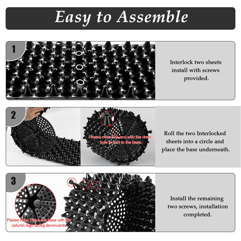 RooTrimmer 12x12-inch black planter focus highlights size compatibility with compact gardens.