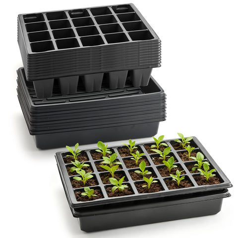 RooTrimmer 20-cell plug tray for even germination and easy transplant