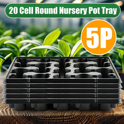 RooTrimmer 20-cell tray sturdy plastic ensures lasting durability.
