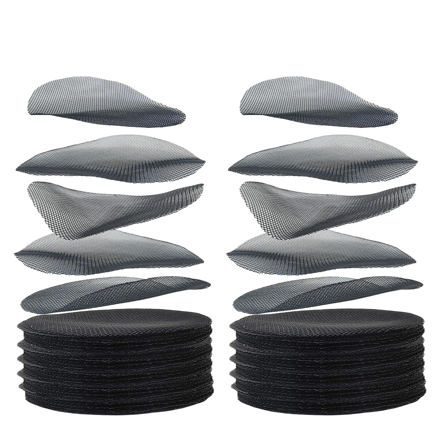 RooTrimmer 200Pack 68mm round mesh nets prevent soil leakage in pots