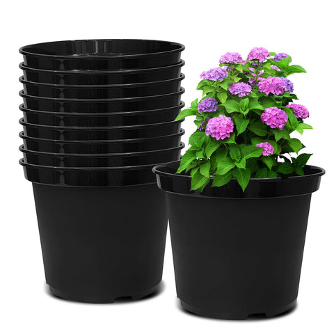 RooTrimmer 3-gallon plastic nursery pot, easy handling for seedlings and transplanting.