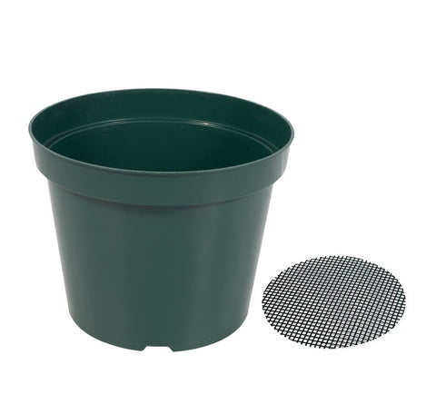 RooTrimmer 40-pack 4-inch pot with mesh pad for healthy drainage