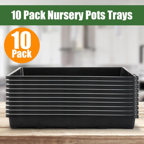 RooTrimmer BPA-free plastic seed trays ensure safe reuse for plants.