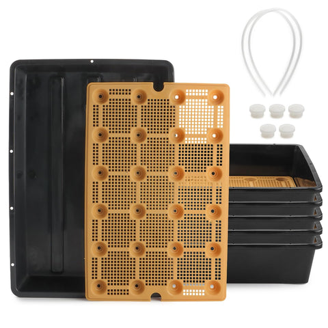 BPA-free plastic RooTrimmer trays designed for repeated use