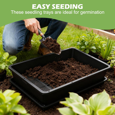 RooTrimmer BPA-free plastic trays ensure safe, reuse-friendly gardening.