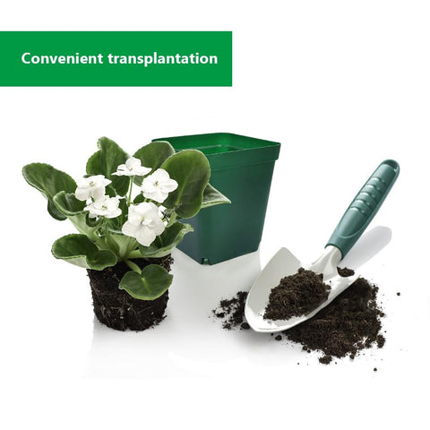 RooTrimmer depth 3.54 inch square pot suitable for deeper rooting seedlings.