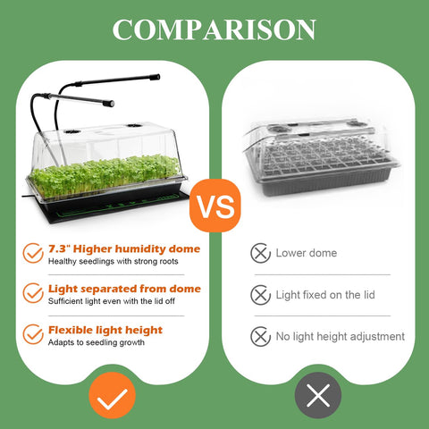 RooTrimmer durable 1020 seed trays built for reuse.