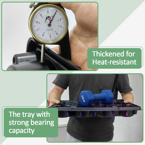 RooTrimmer easy-move trays simplify transferring seedlings without spills