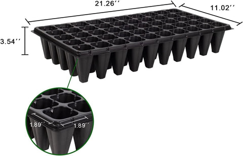 RooTrimmer compatible with heat mats and domes for efficient germination.